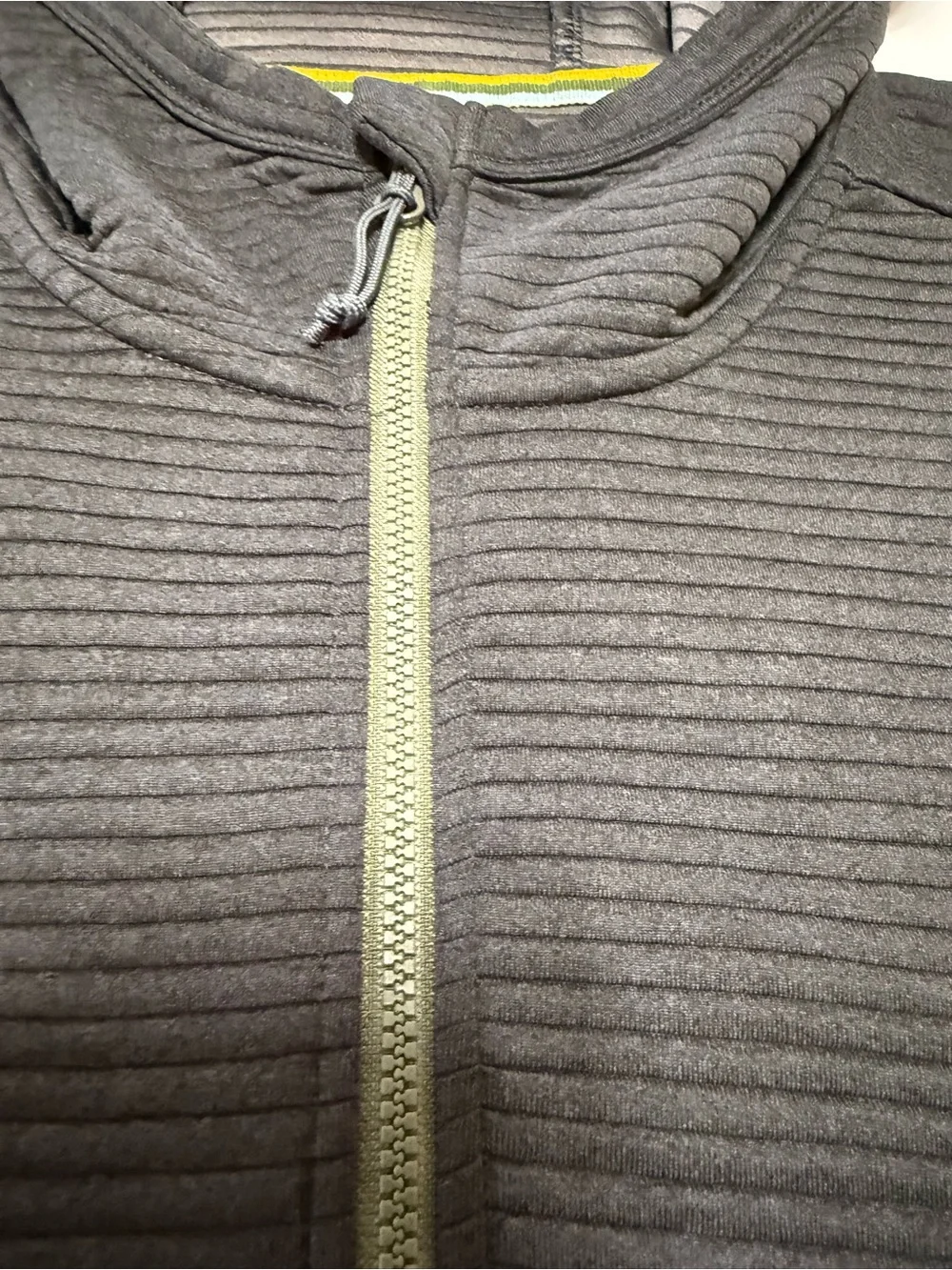 Marsh Wear Gray Ribbed Pullover - Picture 4 of 6